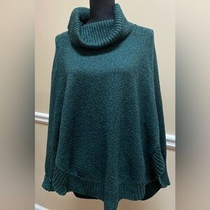 AGB Teal Cowl Neck Sweater